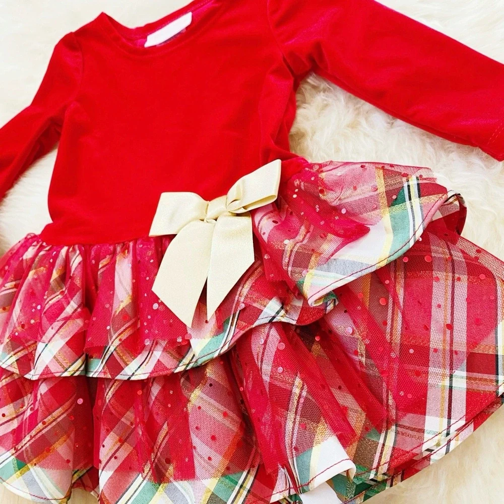 Christmas dress for baby girls, size 12M